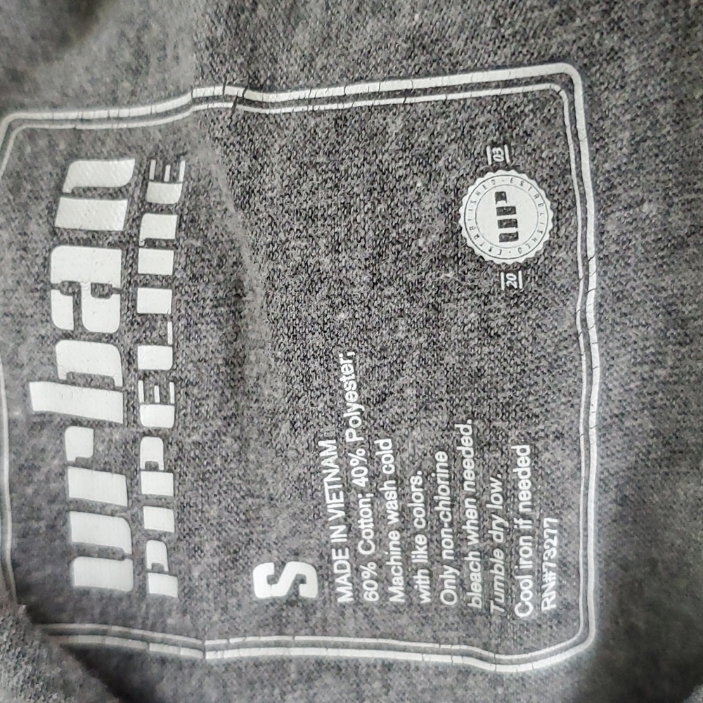 Urban Pipeline Hoodie size S woman's gray preowned